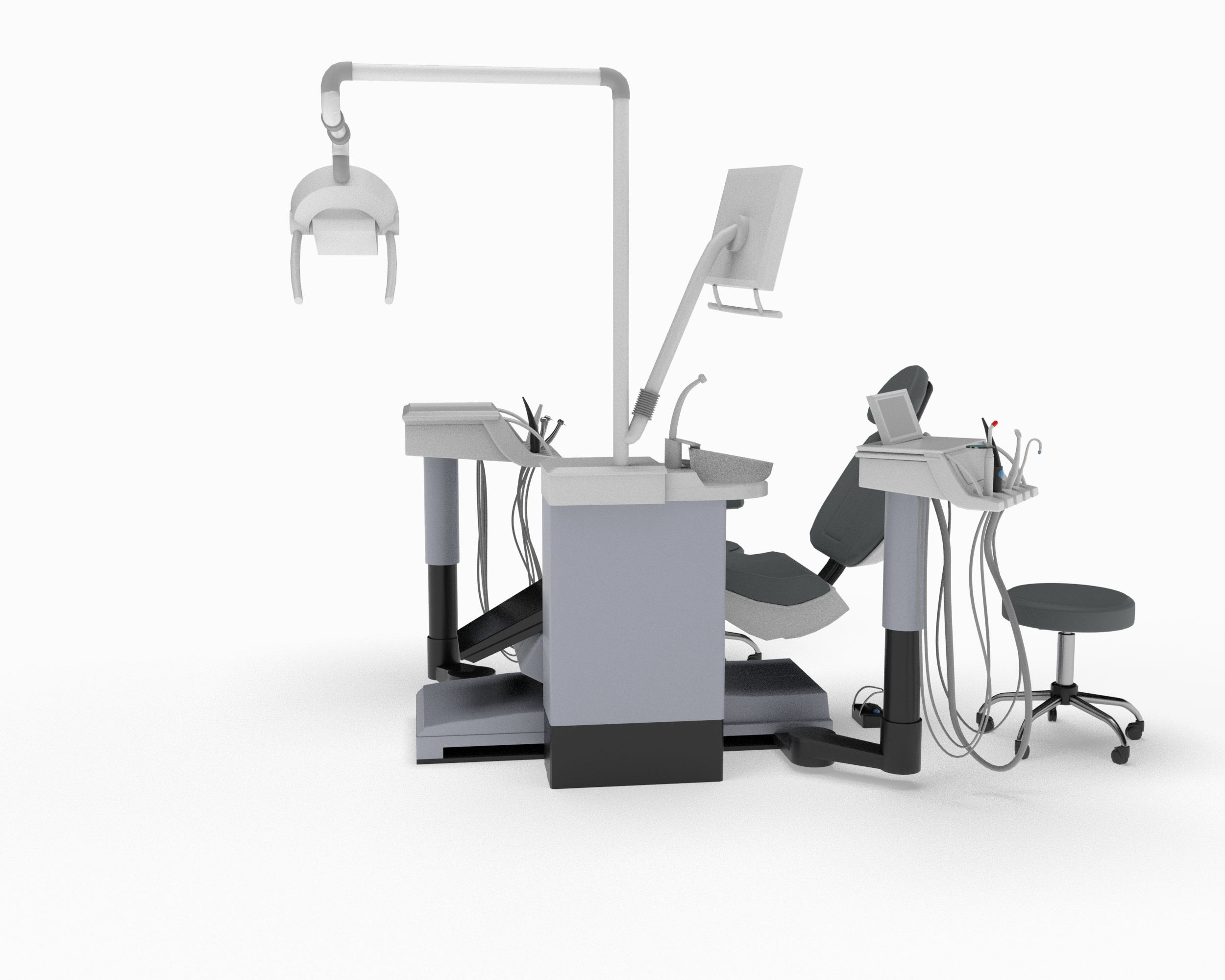 Chair sirona dental model TurboSquid 1670479