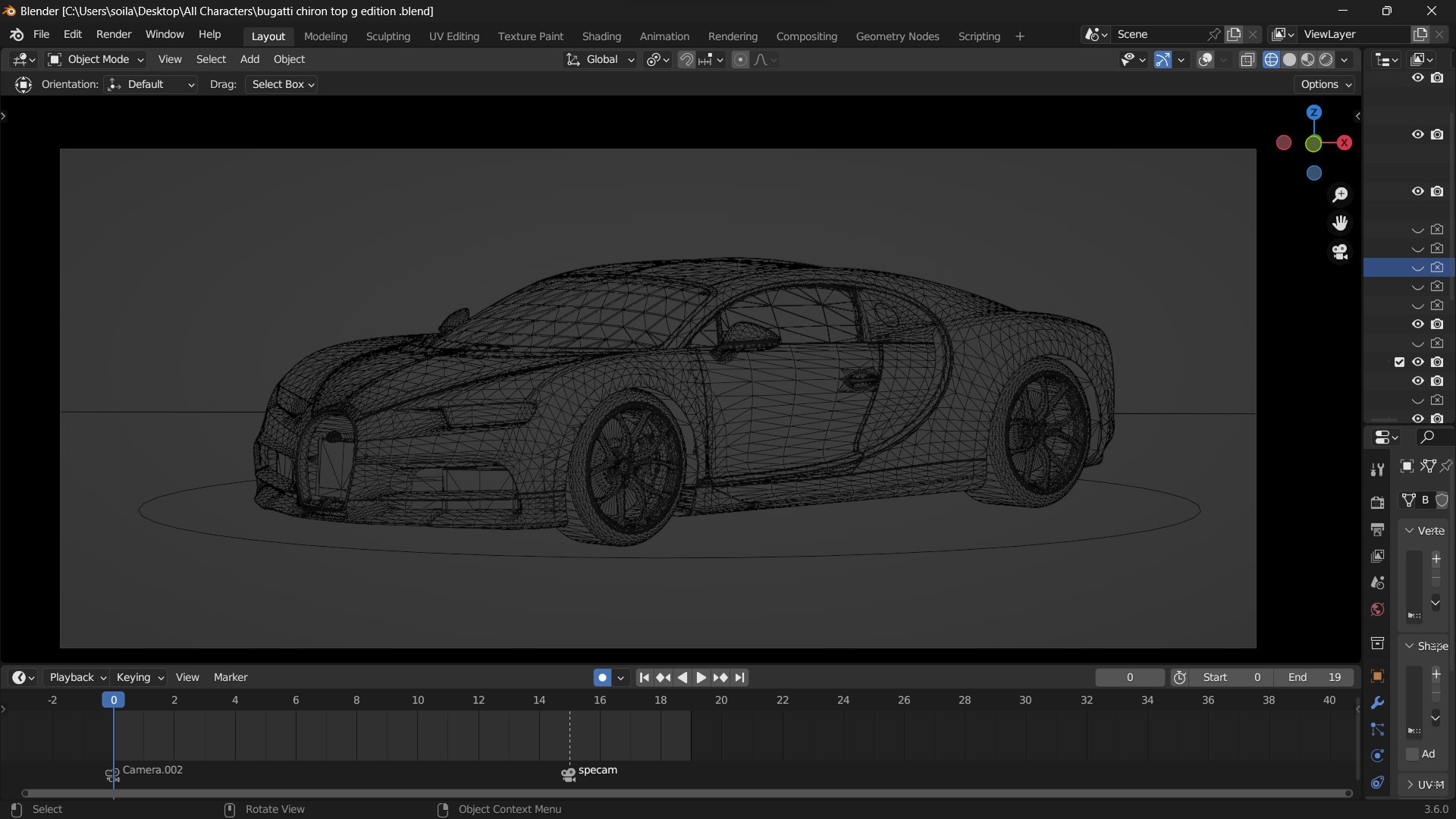 Bugatti Chiron Top G Edition 3D - TurboSquid 2124850
