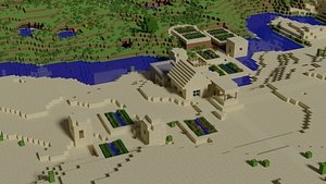 minecraft 3D model