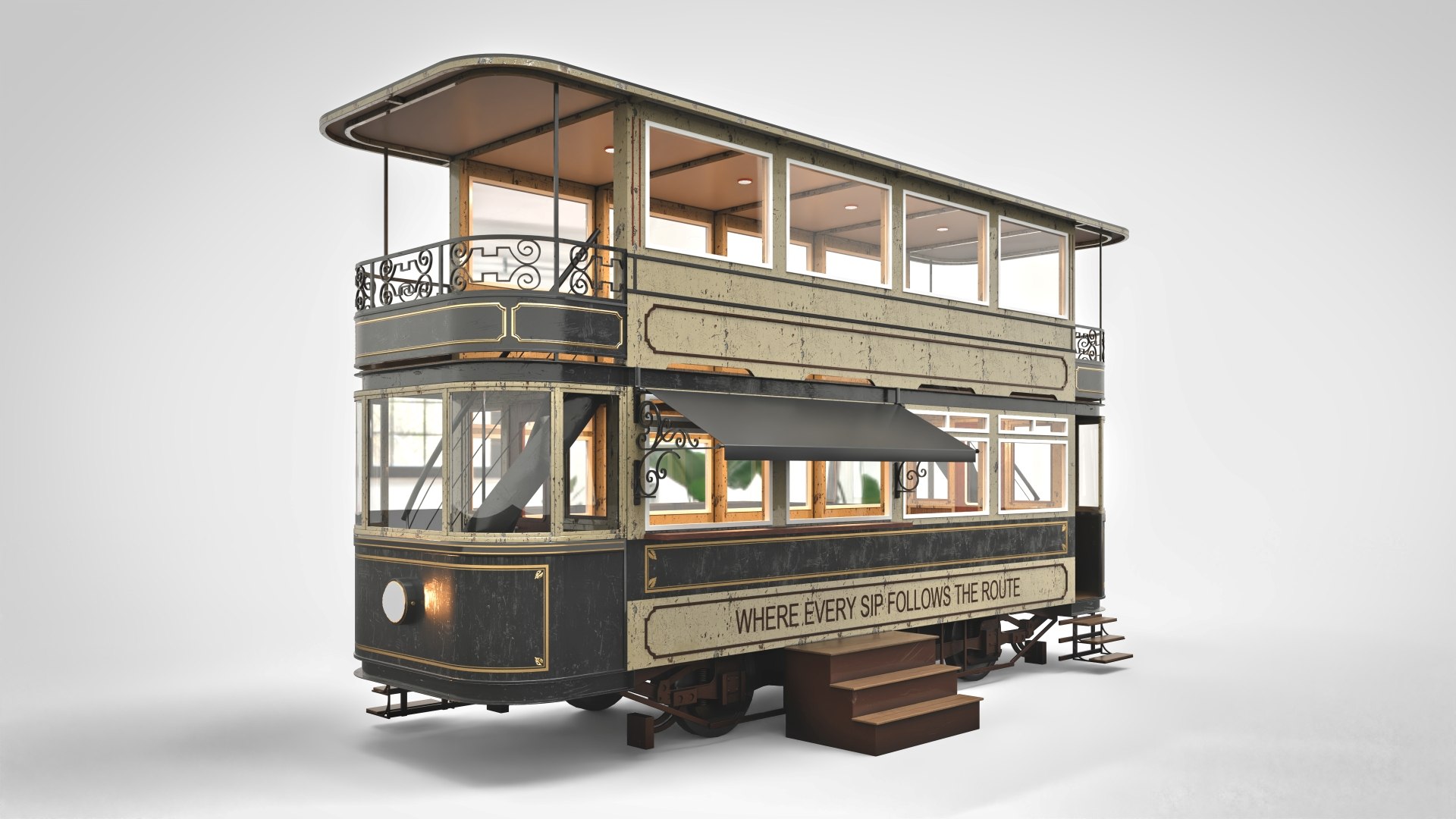 3D Vintage Double Deck Tram Cafe https://p.turbosquid.com/ts-thumb/bR/yf3Bi5/5j/vintagedoubledecktramcafeview2/jpg/1782276322/1920x1080/fit_q87/acaba0707fc0e37936dd23b24473738c6585c89a/vintagedoubledecktramcafeview2.jpg