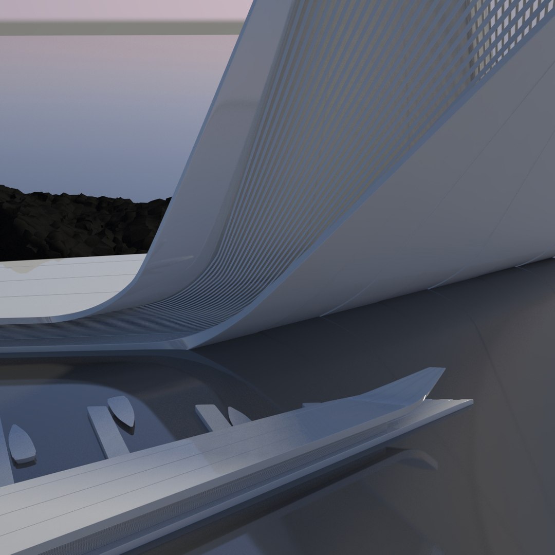 3D Model Concept Modern Architecture - TurboSquid 1193843
