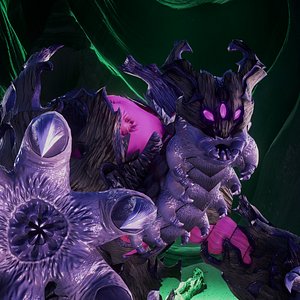 Void Worm 3D model