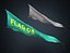 3D 20 Fully Loop Animated Flags model