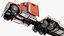 Freightliner Truck With Extendable Trailer