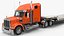 Freightliner Truck With Extendable Trailer