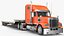 Freightliner Truck With Extendable Trailer