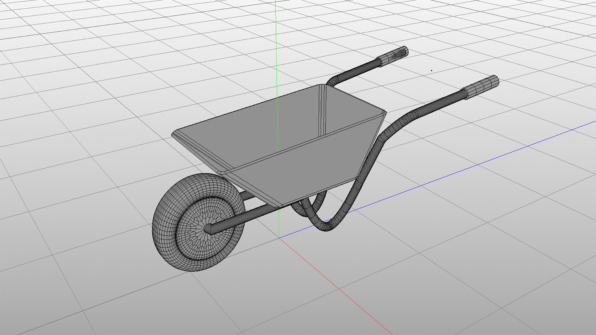 3D Wheelbarrow - TurboSquid 1988802