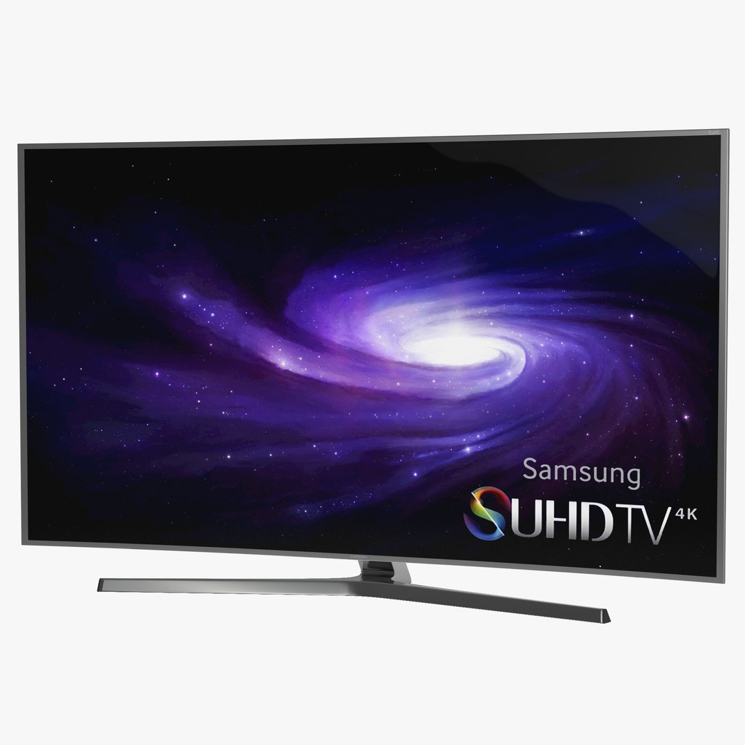 4K SUHD JS9000 Series Curved Smart TV 48 inch 3D Model 3D model preview