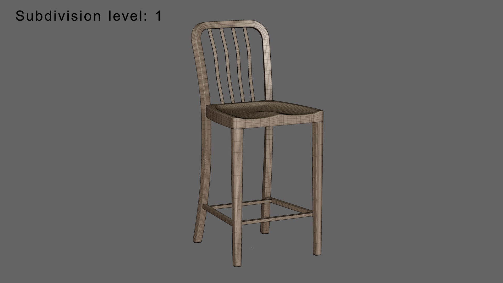 Wooden Bar Stool 3D model https://p.turbosquid.com/ts-thumb/bS/EPjt1G/0G/wire_01/jpg/1727277160/1920x1080/fit_q87/52816fff1883784a1be5f19398261d16e3c819d3/wire_01.jpg