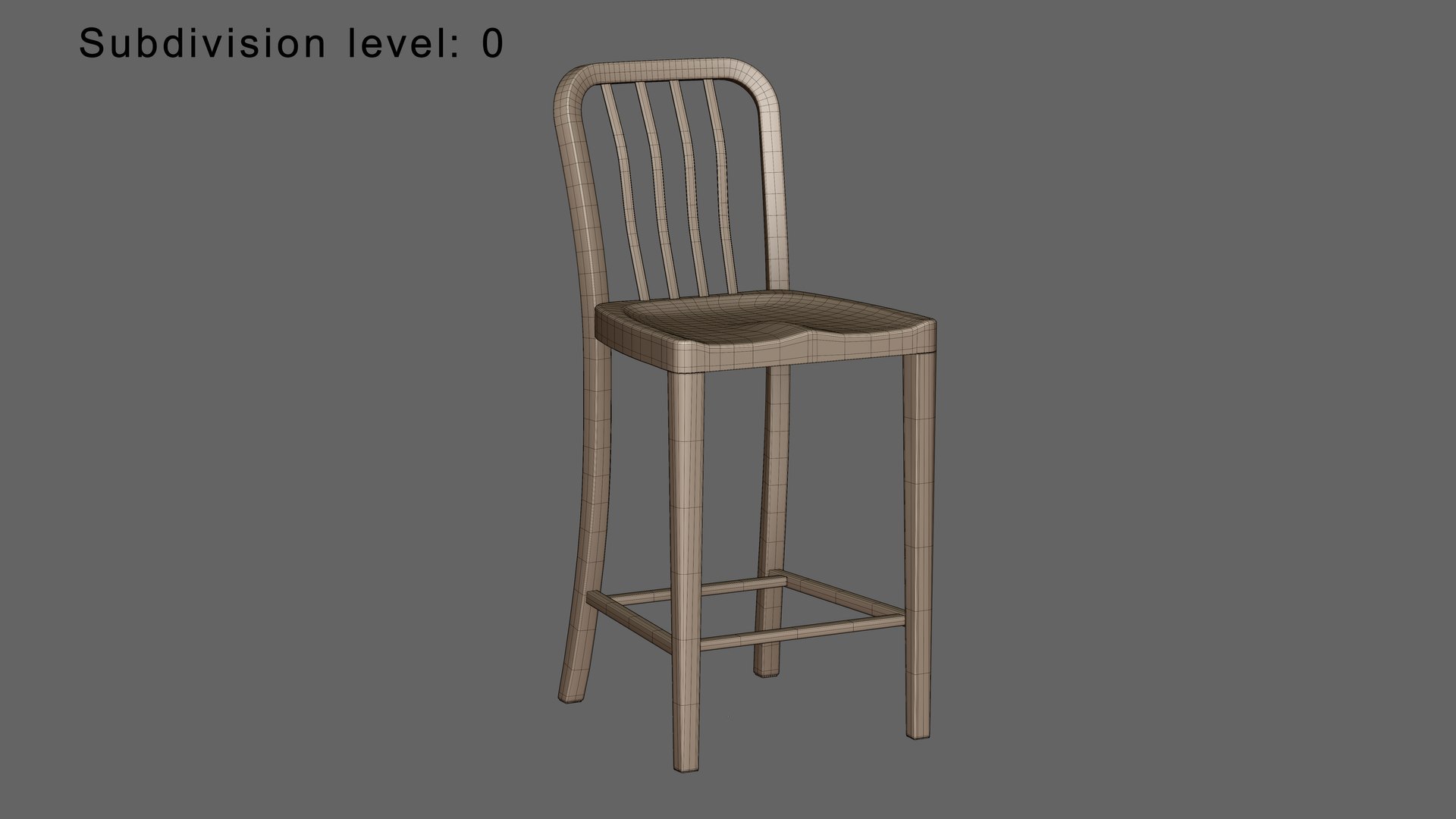 Wooden Bar Stool 3D model https://p.turbosquid.com/ts-thumb/bS/EPjt1G/YS/wire_00/jpg/1727277159/1920x1080/fit_q87/250569f1634a14faab3d7b98e20c3df118dbd714/wire_00.jpg