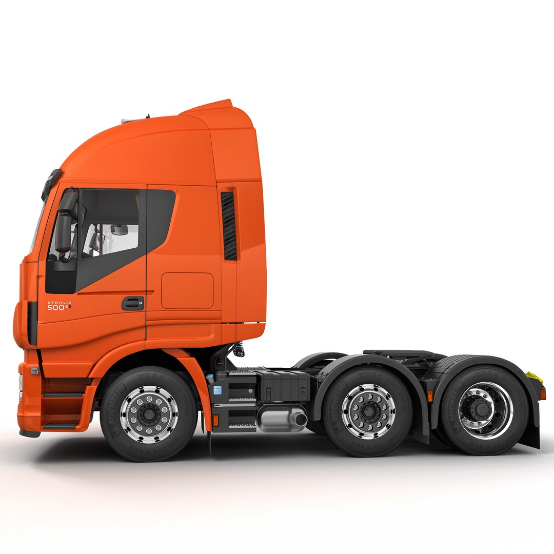 3d Model Iveco Stralis Hi-way 6x2