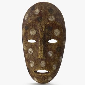 African Congo Mask 8