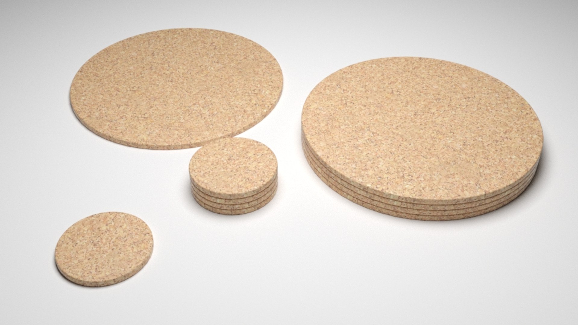 3D Cork Mats - TurboSquid 1615267
