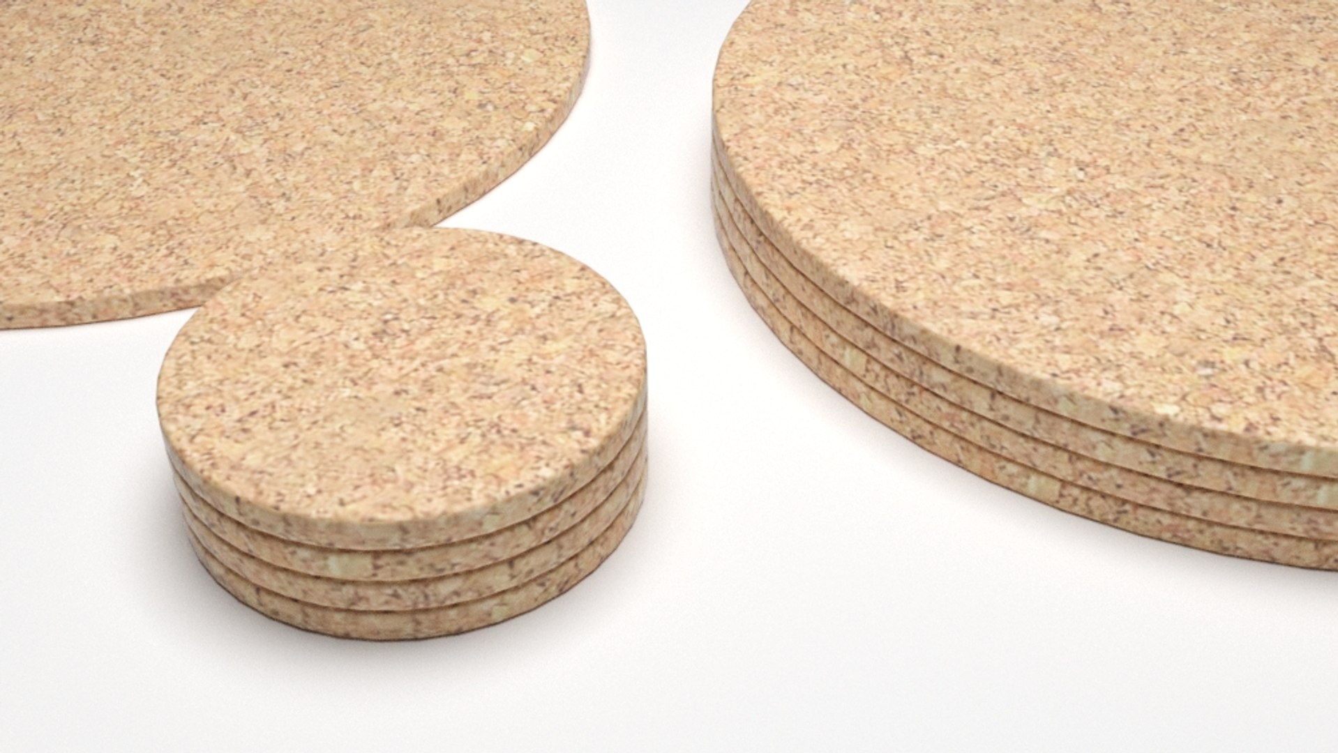 3D Cork Mats - TurboSquid 1615267