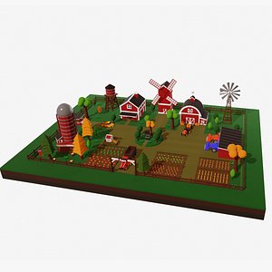 Low Poly Farm
