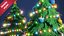 Sapin de Noël 3 modèles stylisés