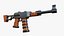Fusil AK-47 stylisé