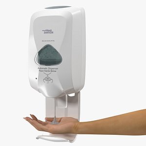 3D touch dispenser generic hand