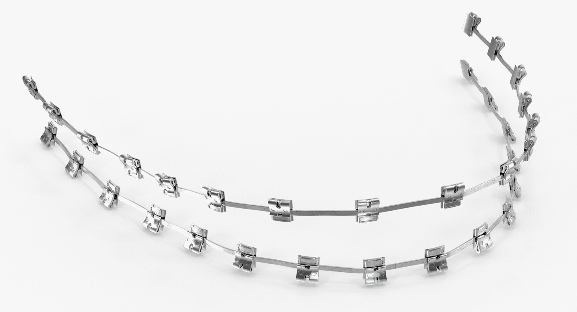 Braces Medical Model 3D model preview