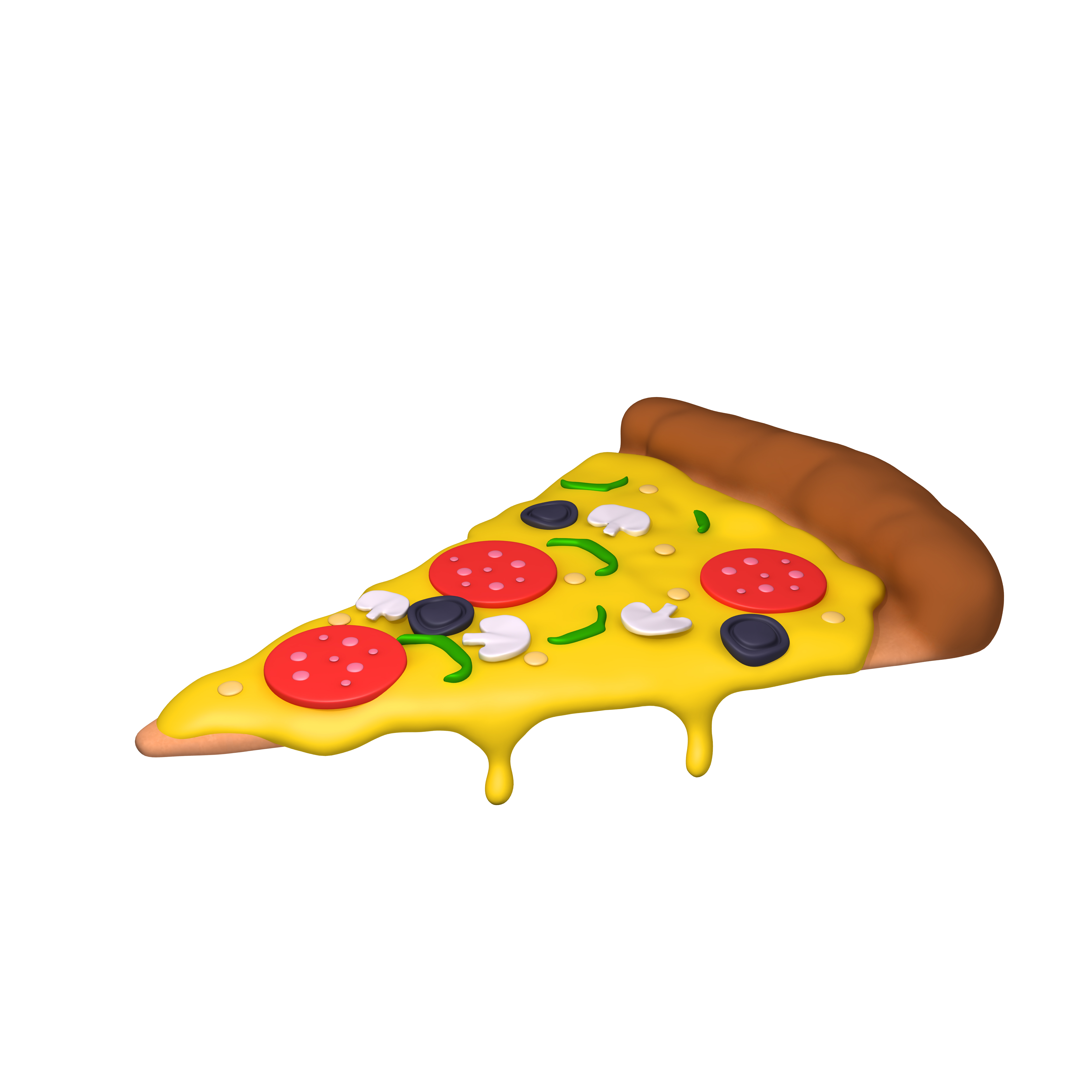 3D pizza slice - TurboSquid 1709921