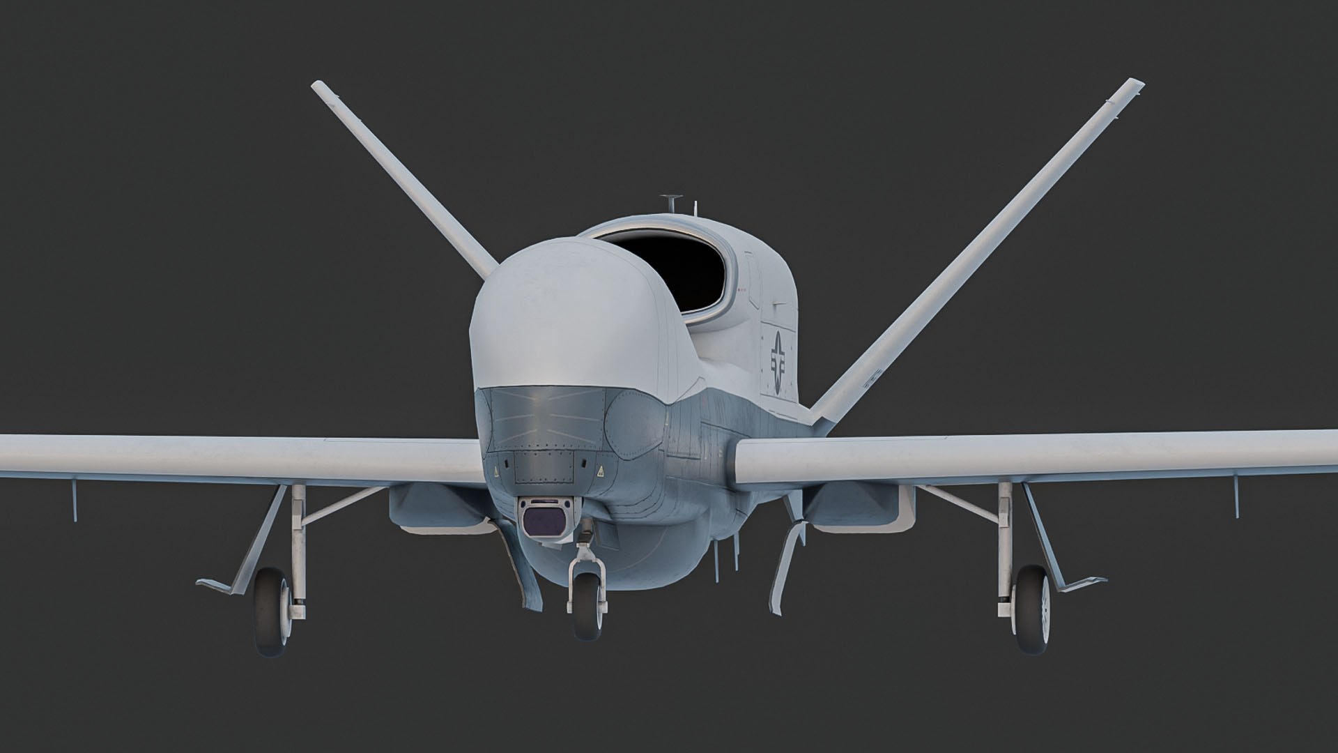 Northrop Grumman MQ-4C Triton model https://p.turbosquid.com/ts-thumb/bS/Y7JsqT/wN/mq4c_05/jpg/1788069468/1920x1080/fit_q87/dab46d8cda36a93d613d0f6c4ef892f6f9d342e0/mq4c_05.jpg