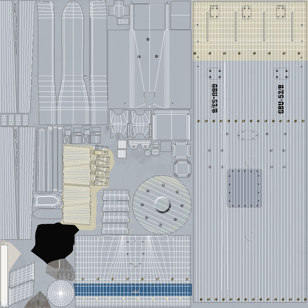 gbu-53 bomb model https://p.turbosquid.com/ts-thumb/bS/Z2o1c2/eNA2o2uw/gbu_54_base_color_uv.bmp5ee89096aba24435a305ee9274a6fdf2zoom/jpg/1572722922/1920x1080/fit_q87/bb1904f47d78fc97d4deafb03381e42392fdbf6f/gbu_54_base_color_uv.bmp5ee89096aba24435a305ee9274a6fdf2zoom.jpg