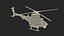 Northrop Grumman MQ-8 Fire Scout Rigged for Maya model
