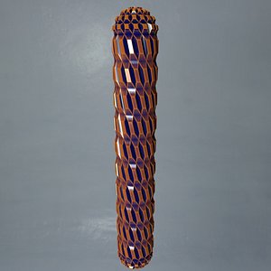 3D pillar column structure