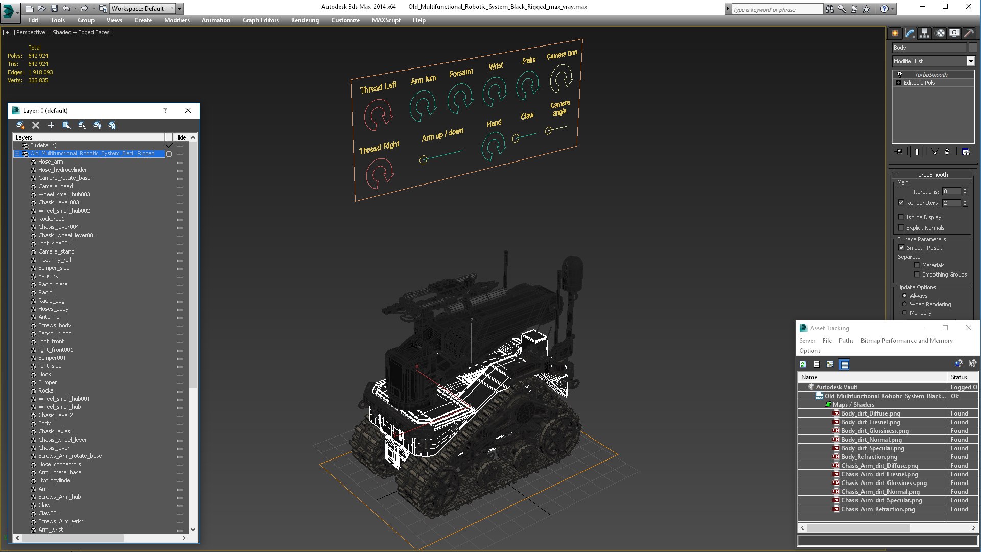 3D Old Multifunctional Robotic System Black Rigged model https://p.turbosquid.com/ts-thumb/bS/exXHMN/Dg/oldmultifunctionalroboticsystemblackrigged3dsmodel030/jpg/1696556597/1920x1080/fit_q87/0ccc88044cf06351f06d10dc88fddfa1830787b2/oldmultifunctionalroboticsystemblackrigged3dsmodel030.jpg