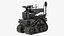 Ancien système robotique multifonctionnel noir truqué