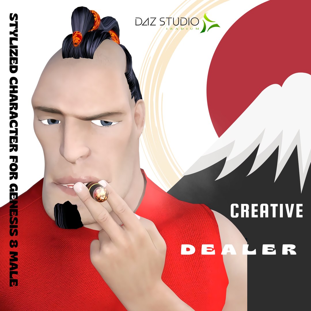 Dealer G8M For DAZ Studio 3D Model - TurboSquid 2018394