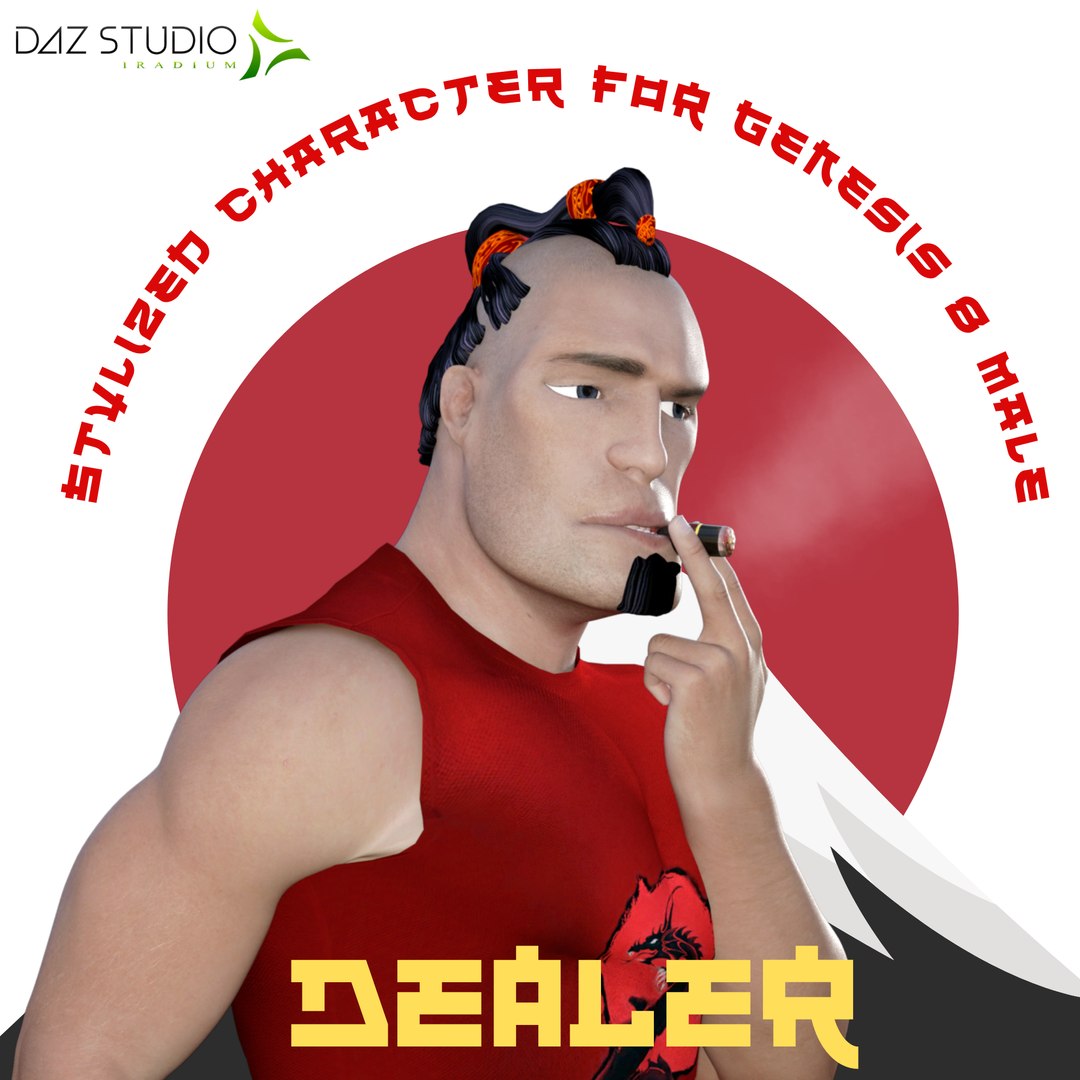 Dealer G8M For DAZ Studio 3D Model - TurboSquid 2018394