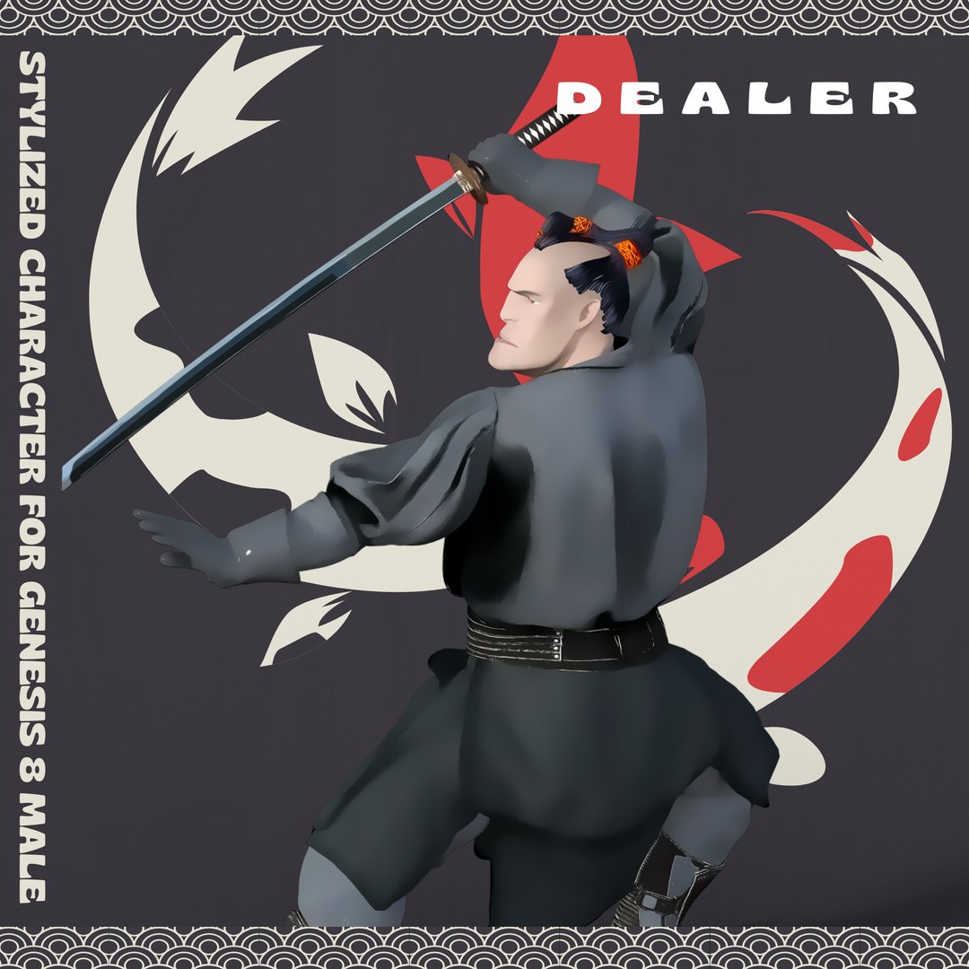 Dealer G8M For DAZ Studio 3D Model - TurboSquid 2018394