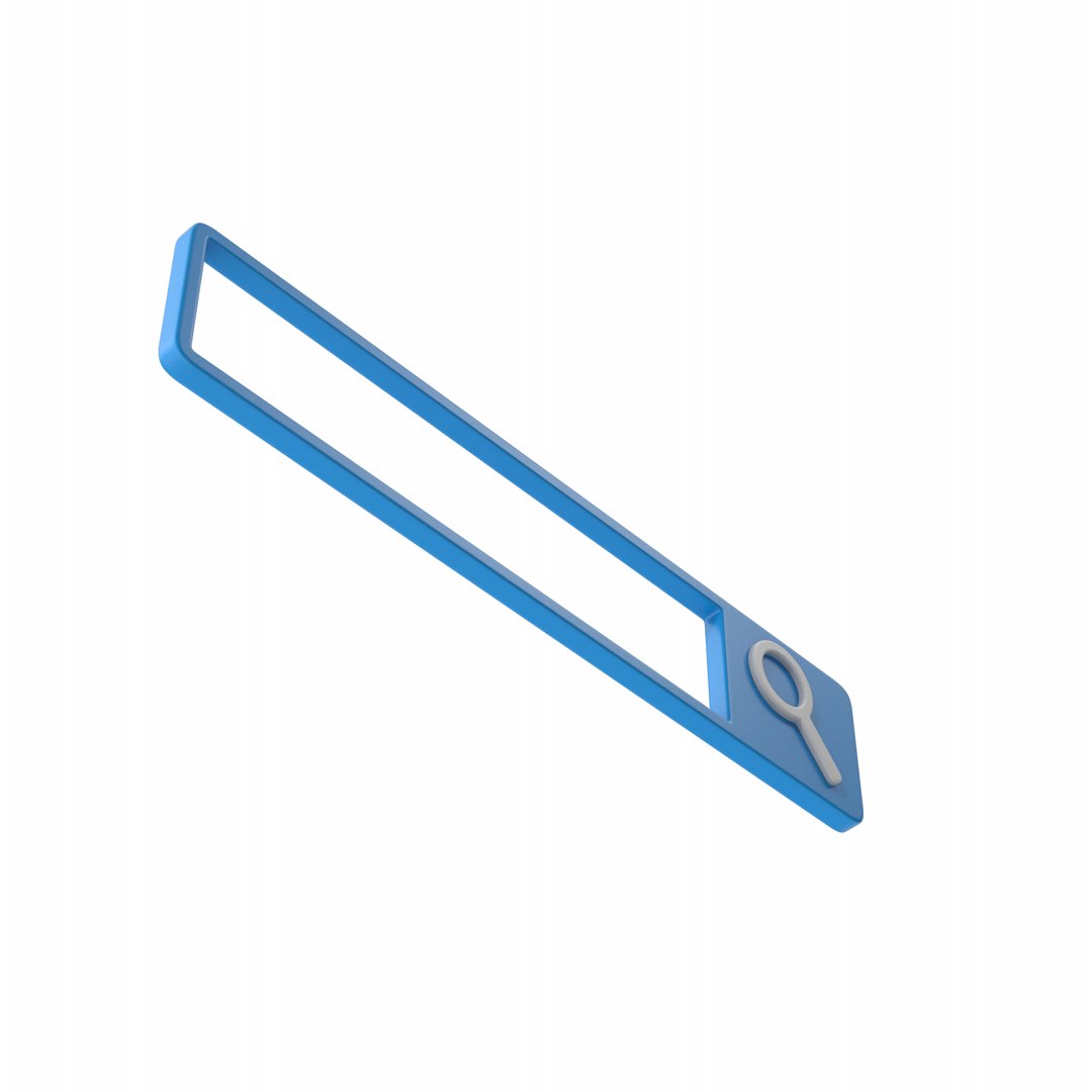 Search Bar Symbol 3D Model - TurboSquid 2184971