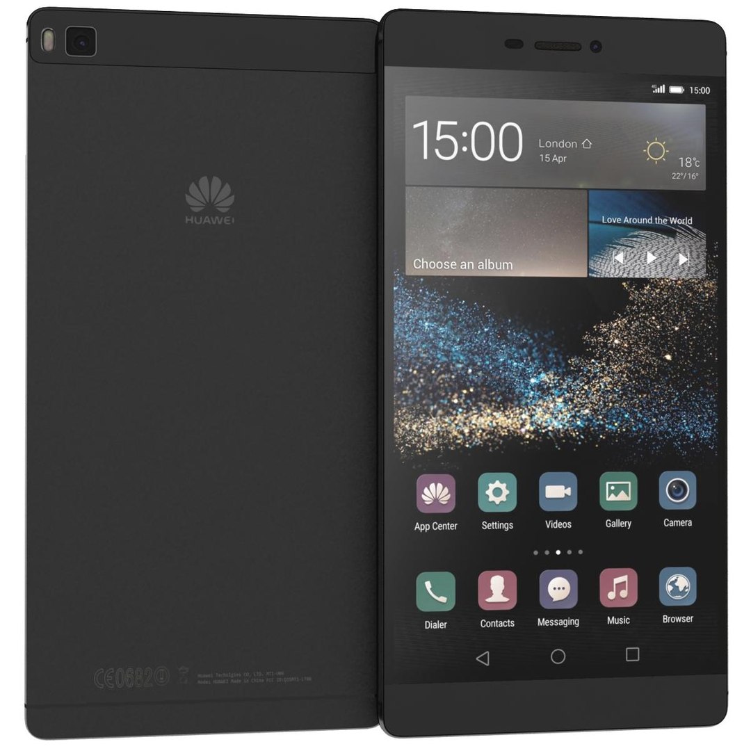 Max Huawei P8 Carbon Black