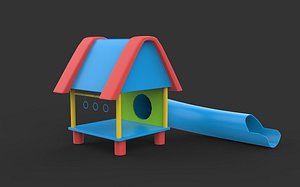 Tunnel Slide 3D model 3D model