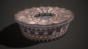 ancient colosseum 3D model