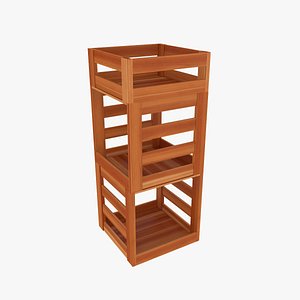 stand wood model