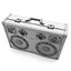 Boombox Audio Player 3D model