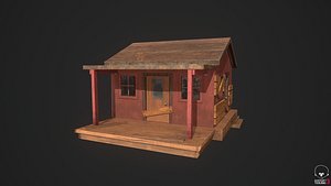 house pbr 3D model