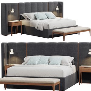apollo porada bed 3D model