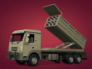 Generic Military Truck -- SAM -- Anti-Aircraft -- Missile Launcher