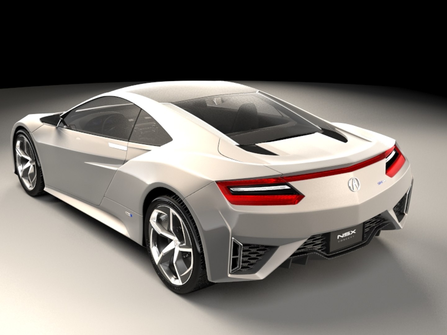 Acura Nsx 2013 Model - TurboSquid 1326048