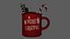 Christmas Mug 3D model