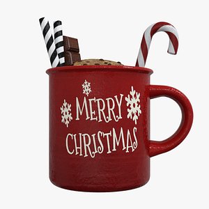 Christmas Mug 3D model