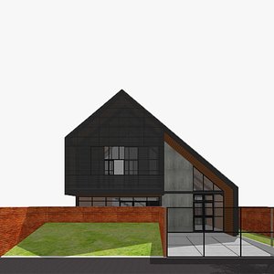 Earthquake Resistant House Design 3D model