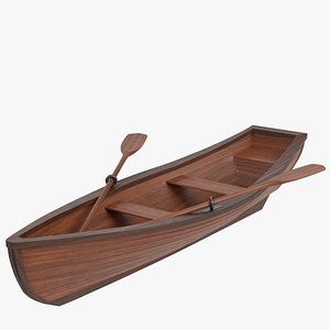 Rowboat Blender Models for Download TurboSquid