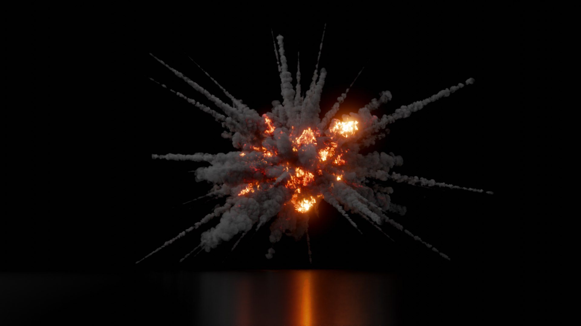 3D High Resolution Grenade Explosion - TurboSquid 1995636