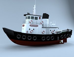 3D fish boat