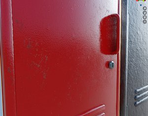 Locker Set 3D